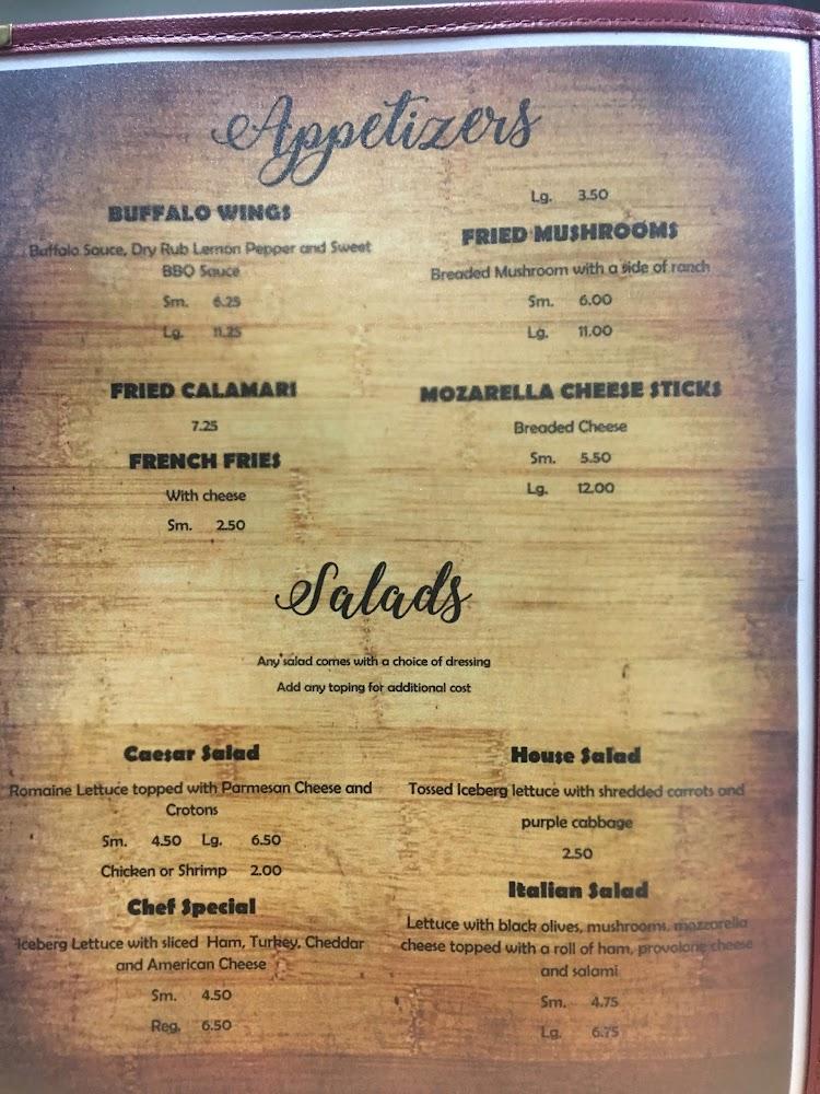 Luigi's Pasta & Pizza Menu image 1